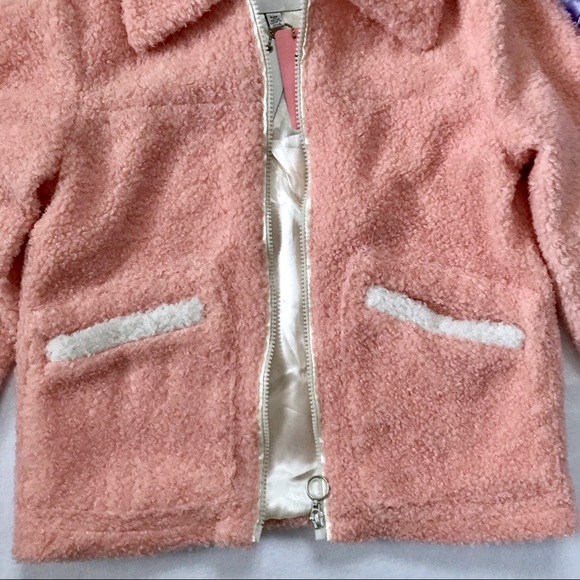 Urban Republic NWT Faux Fur Jacket Girls Various - Picture 5 of 10
